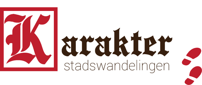 Het nieuwe logo van Karakter Stadswandelingen